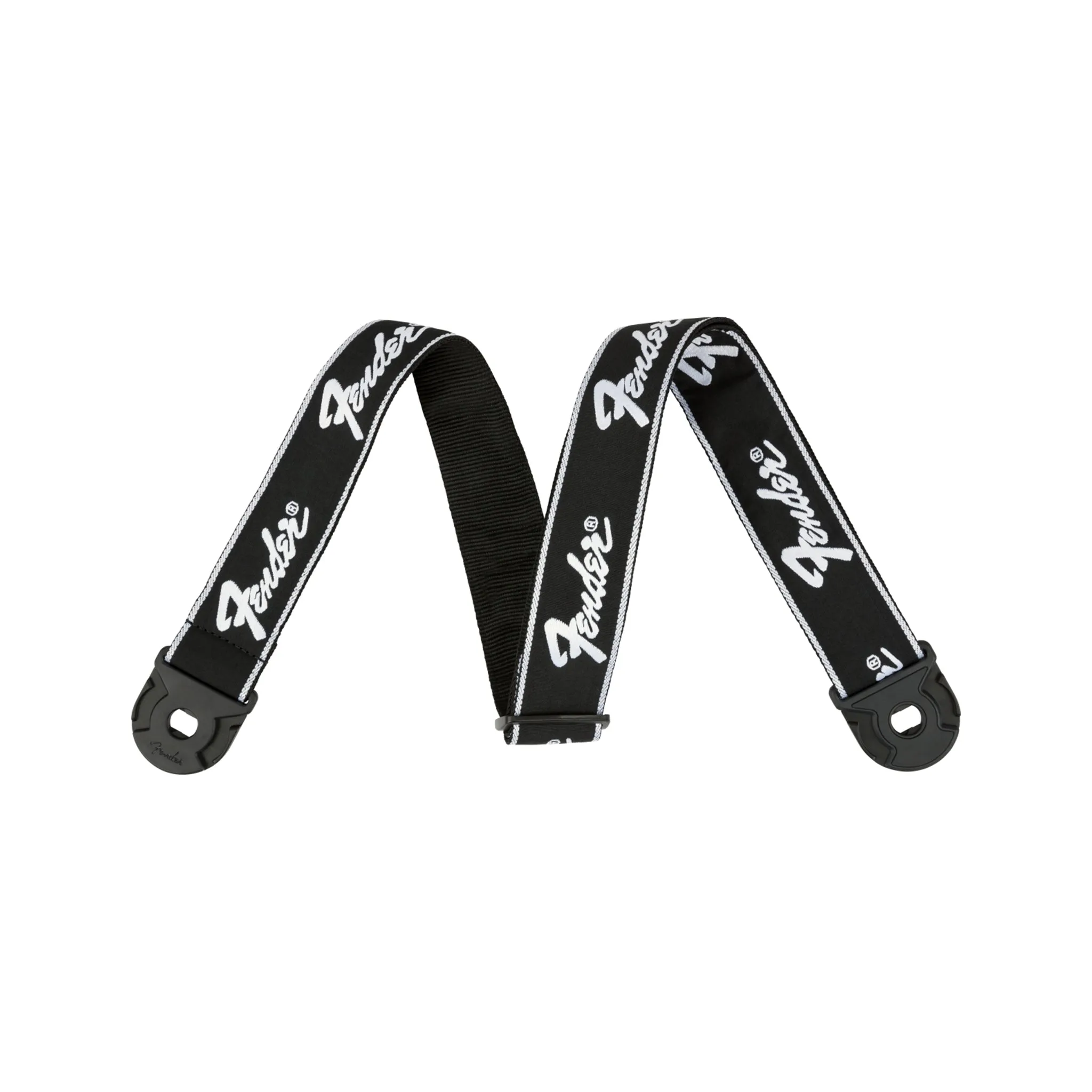 Fender Quickgrip Running Logo Guitar Strap