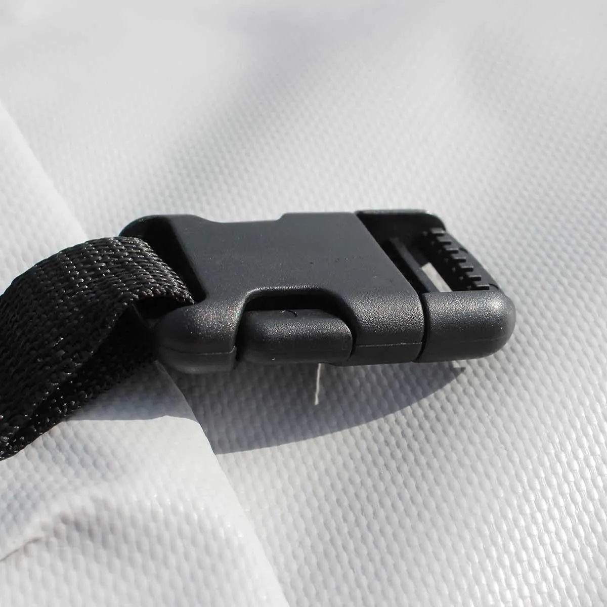 Fireball Boat Cover - Boom Up - PVC Grey