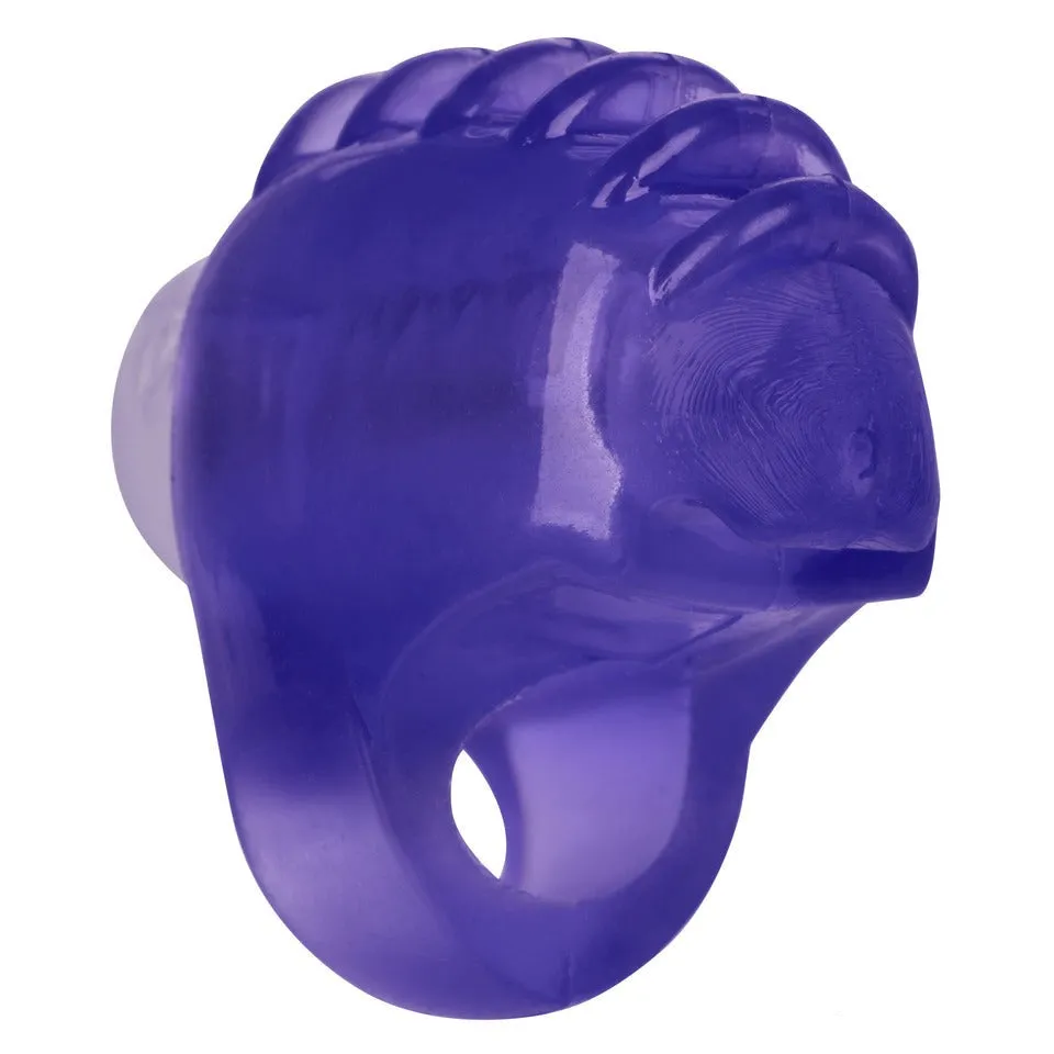 Foil Pack Vibrating Finger Teaser  - Purple