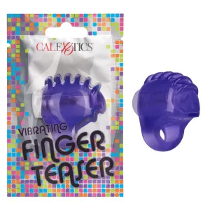 Foil Pack Vibrating Finger Teaser  - Purple