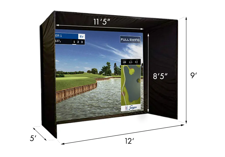 Full Swing KIT PerfectBay Golf Simulator Package