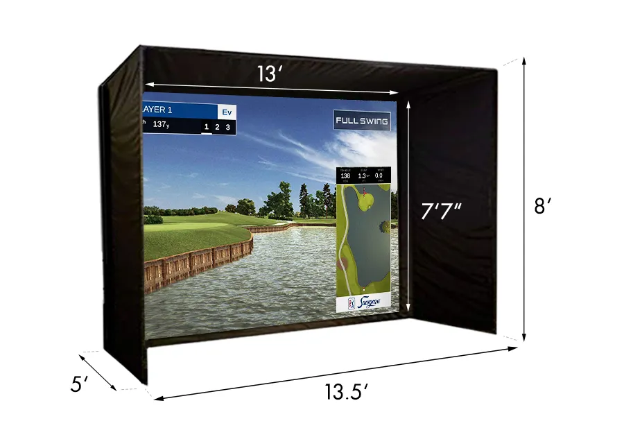 Full Swing KIT PerfectBay Golf Simulator Package