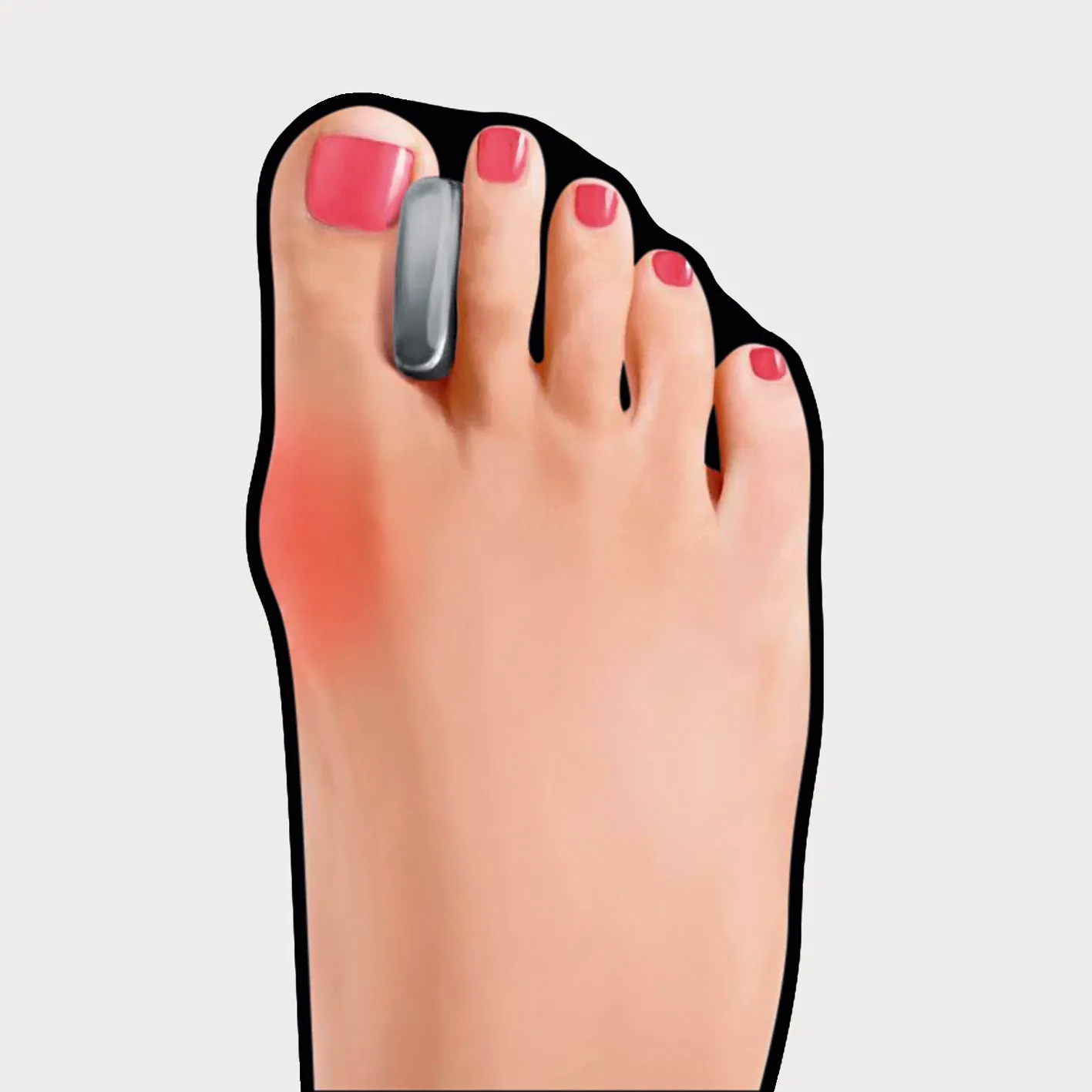 GoBunion - Boat Socks with built-in toe separator