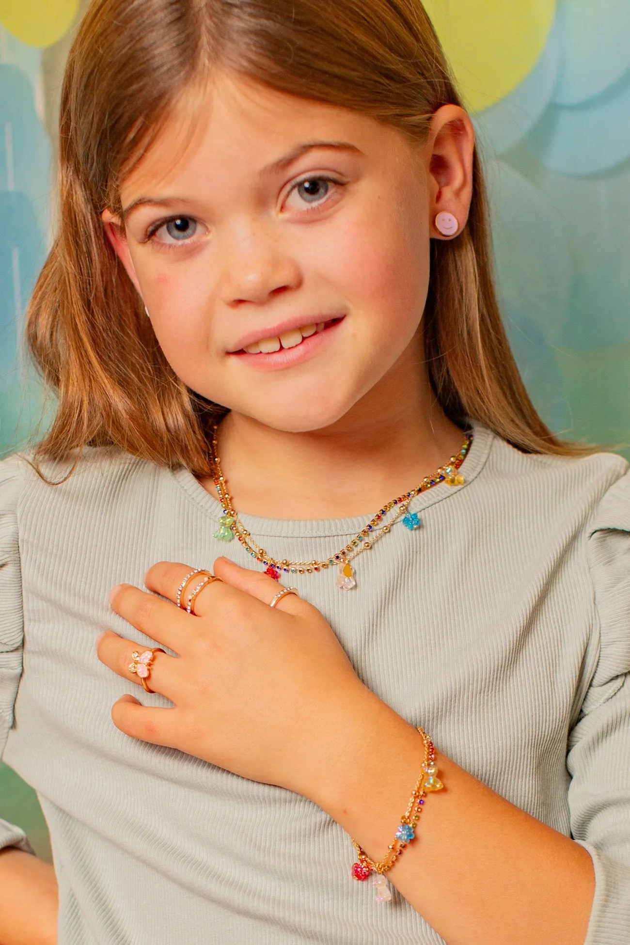 Great Pretenders - Boutique Chic Gummy Glam Bracelet