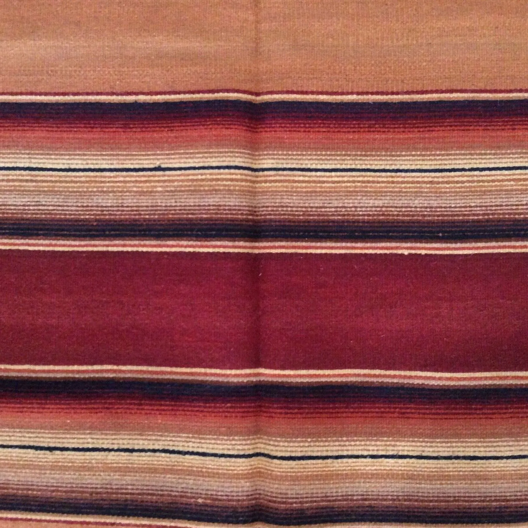Hand-Woven Southwestern Reversible Kilim Wool Rug (Size 4.2 X 6.9) Brrsf-1065