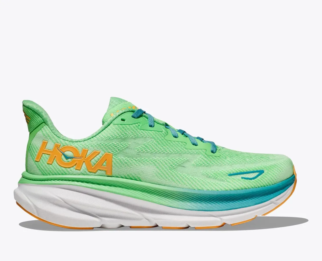 HOKA Men's Clifton 9 - Zest / Lime Glow