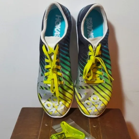 Hoka Size 13 Men's Speed Evo R Light Competition Track Running Spikes 800-10k