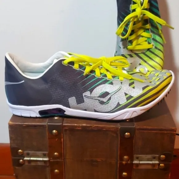 Hoka Size 13 Men's Speed Evo R Light Competition Track Running Spikes 800-10k