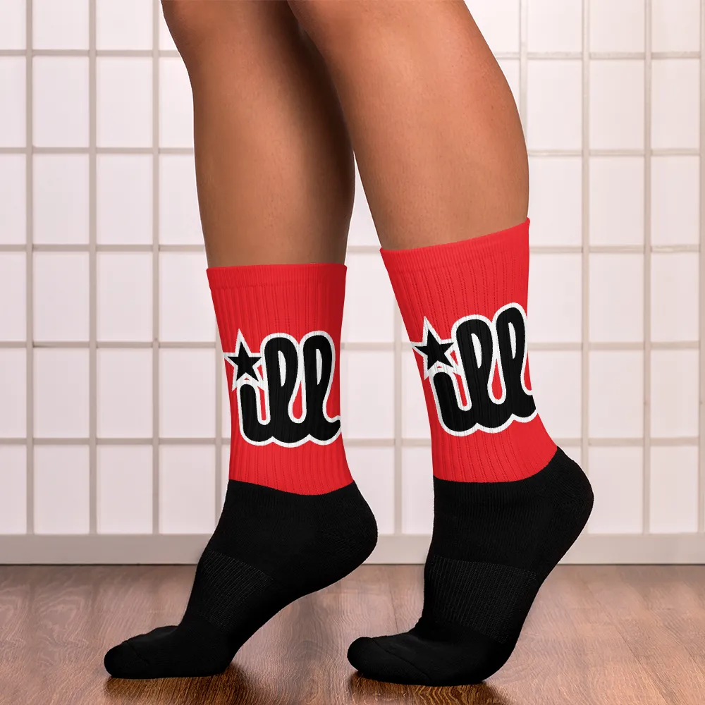 ILL SOCKS RED