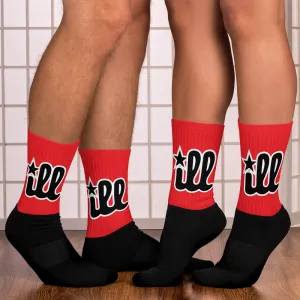 ILL SOCKS RED