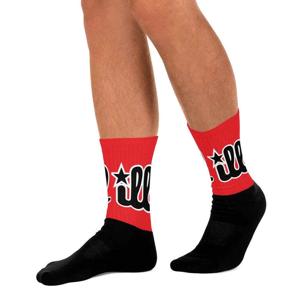 ILL SOCKS RED