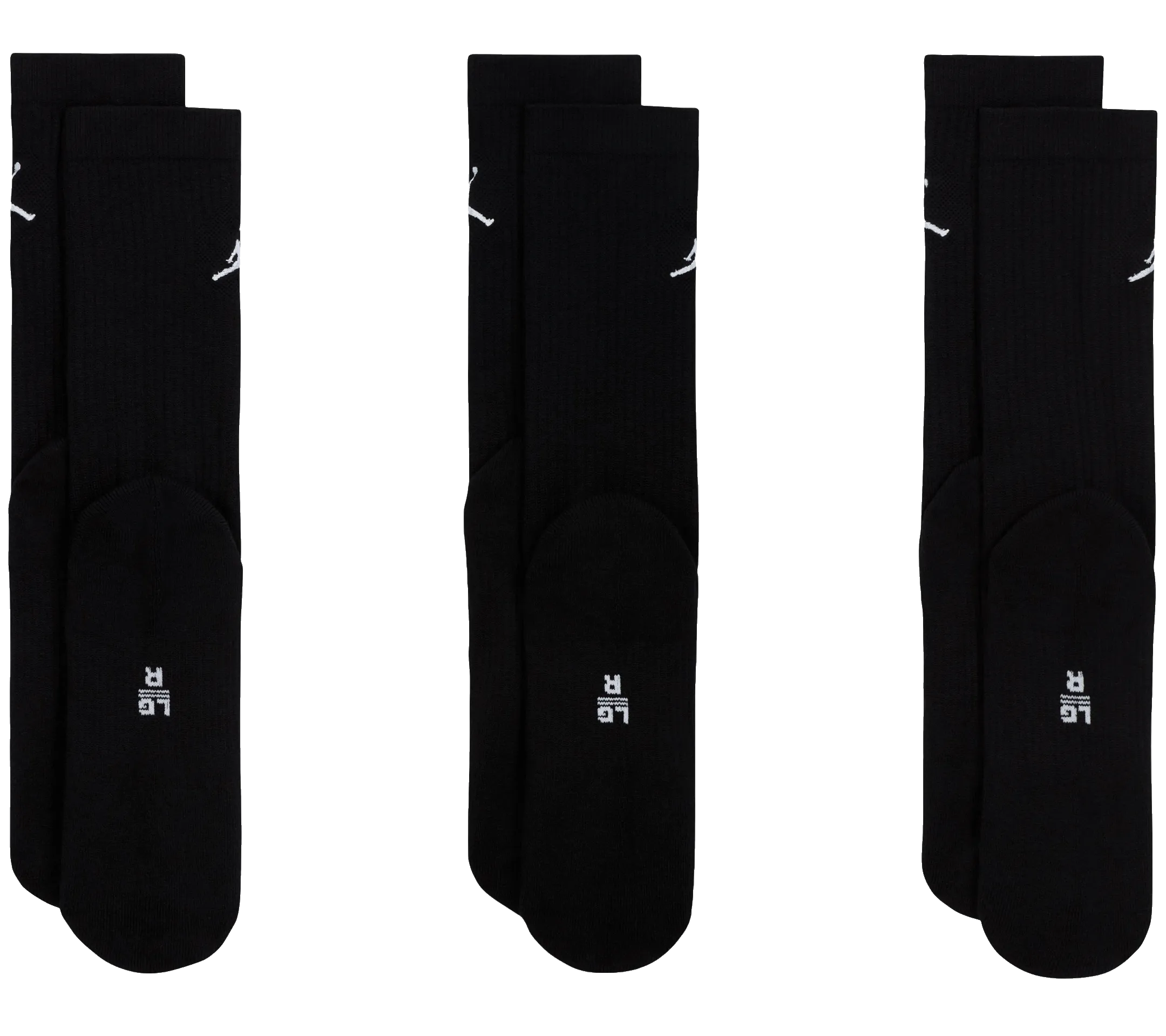 Jordan Everyday Plus Cushioned Crew Sock (3 Pack)