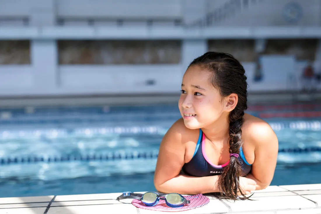 KAMYIE   500 Girls' one-piece swimsuit