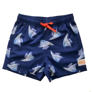 Kids Stretchy Trunks: Rays