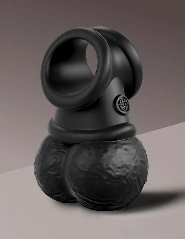 King  Elite - the Crown Jewels - Vibrating  Vibrating Silicone Swinging Balls