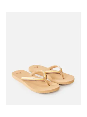 Klapki RIP CURL Freedom Bloom Open Toe złoty