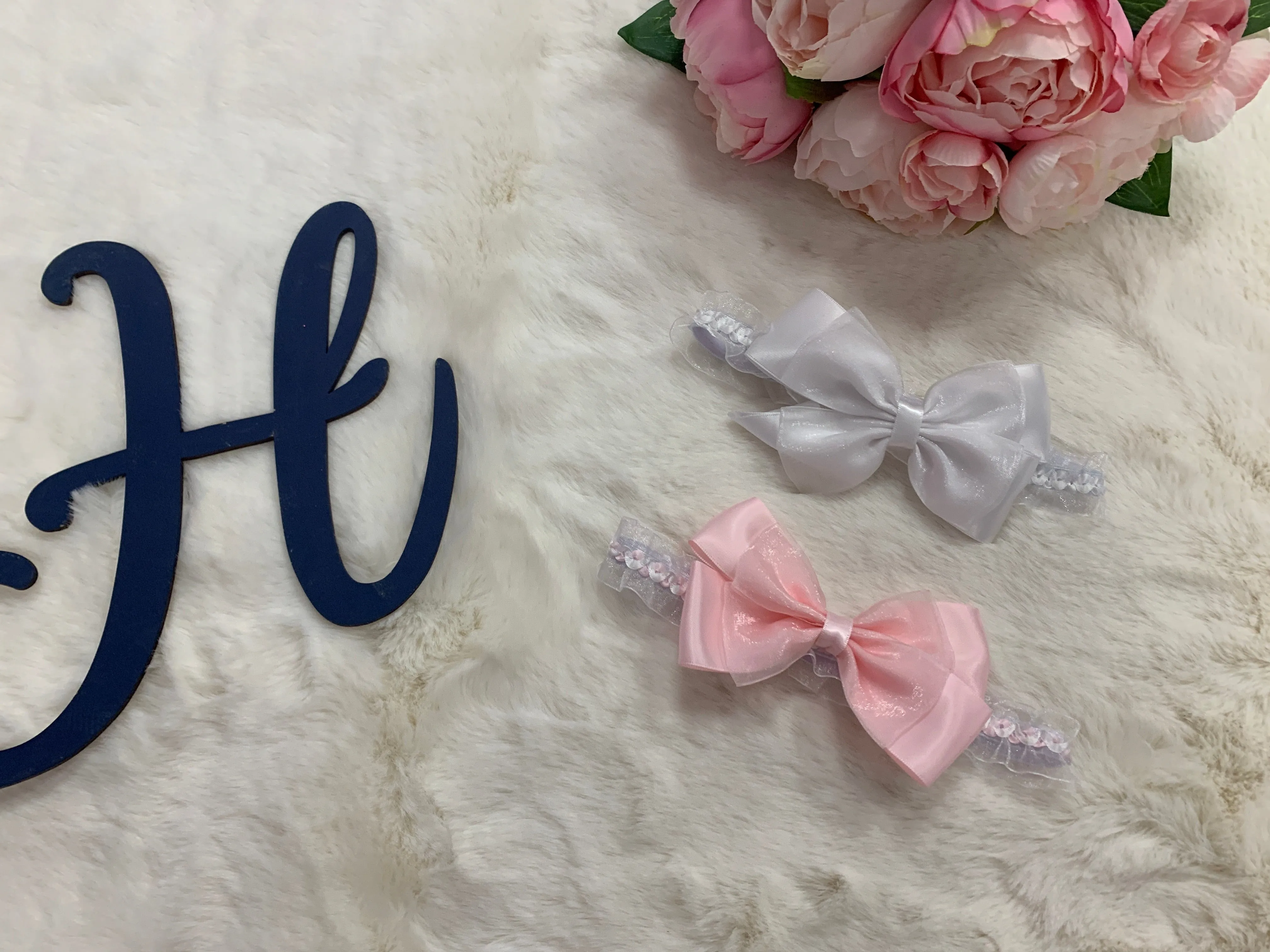 Large Bow Stretchy Headbands
