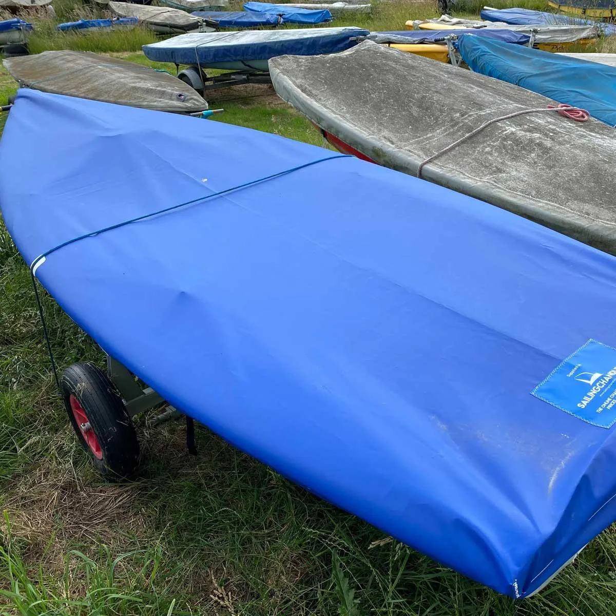 Laser Pico Boat Cover - PVC - Blue