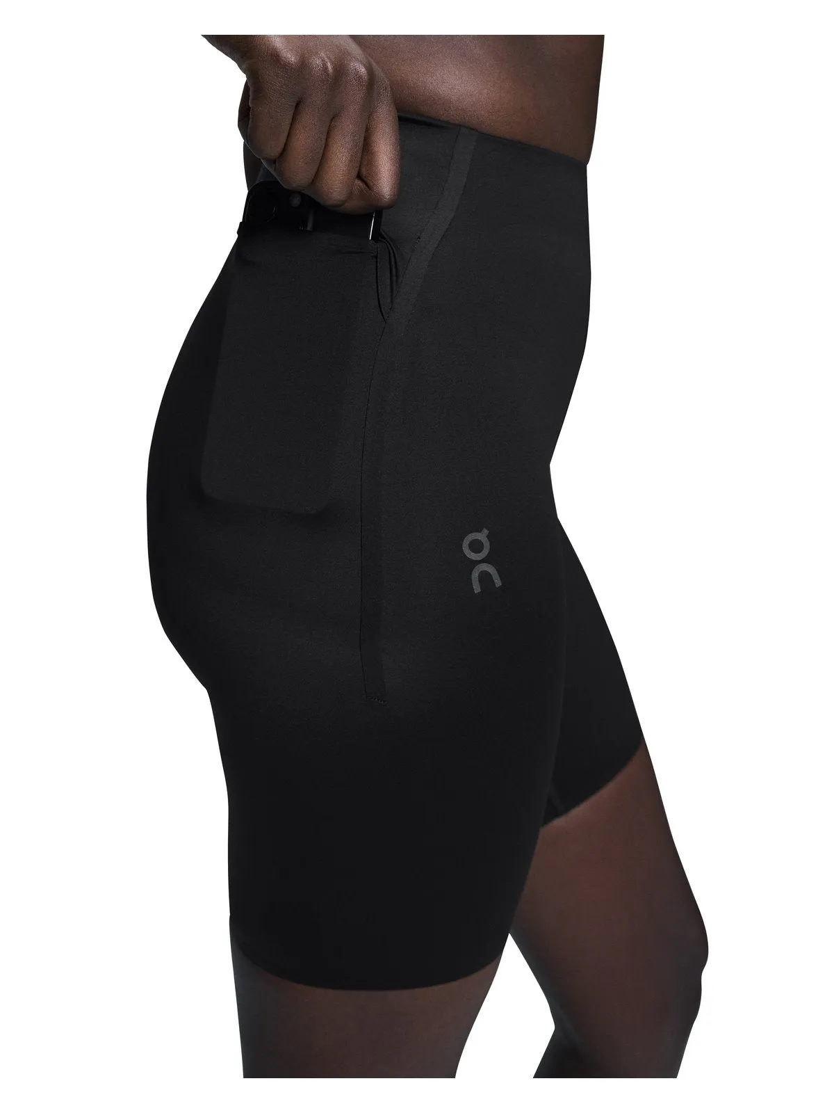 Legginsy damskie ON RUNNING Active 1/2 Tights czarny