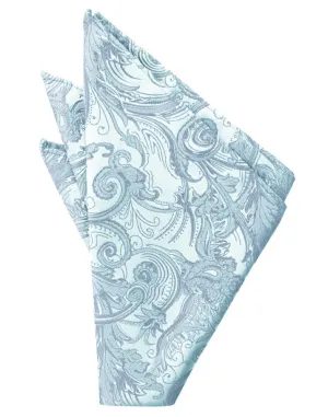Light Blue Tapestry Pocket Square