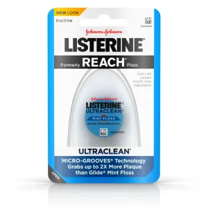Listerine Ultraclean, Mint, 30 Yards