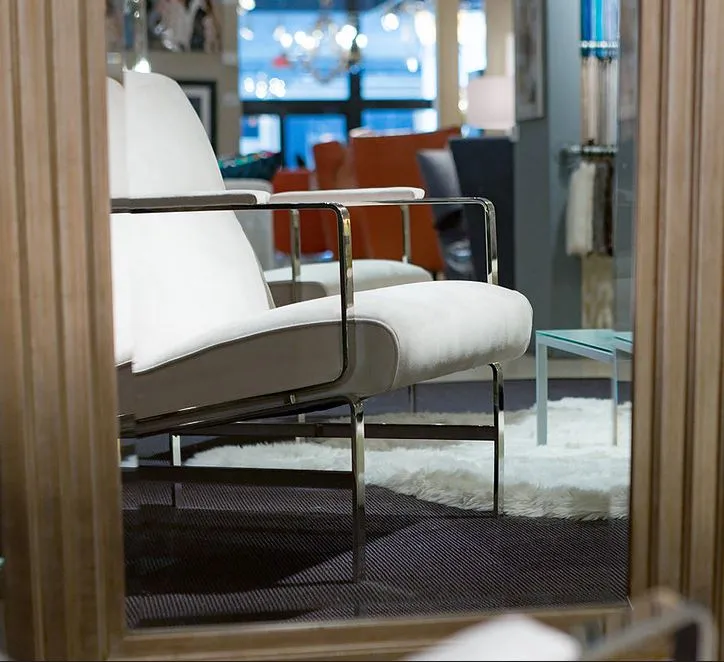 Logan Chair, Dorosuede Arctic - Precedent