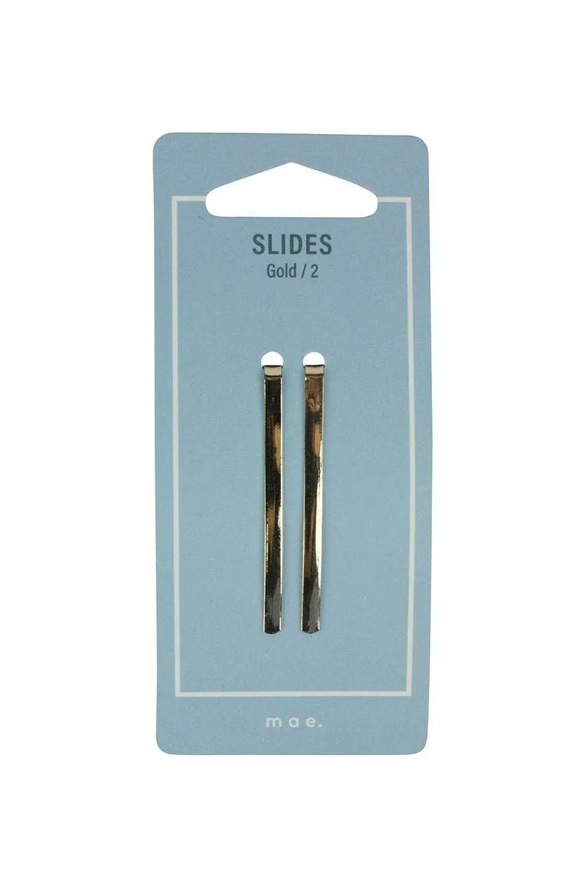 MAE 40-2124 Slides Gold 2pcs