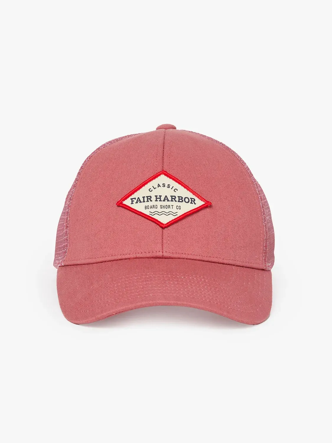 Maritime Trucker Hat | Washed Red