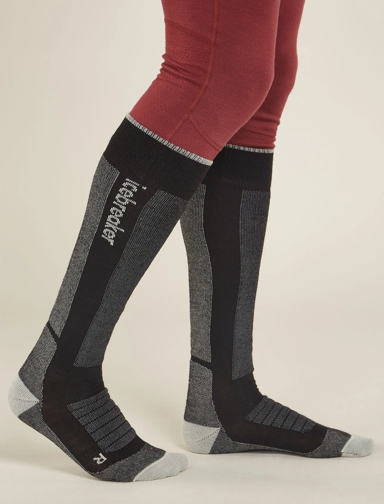 Merino Ski  Medium Over the Calf Socks