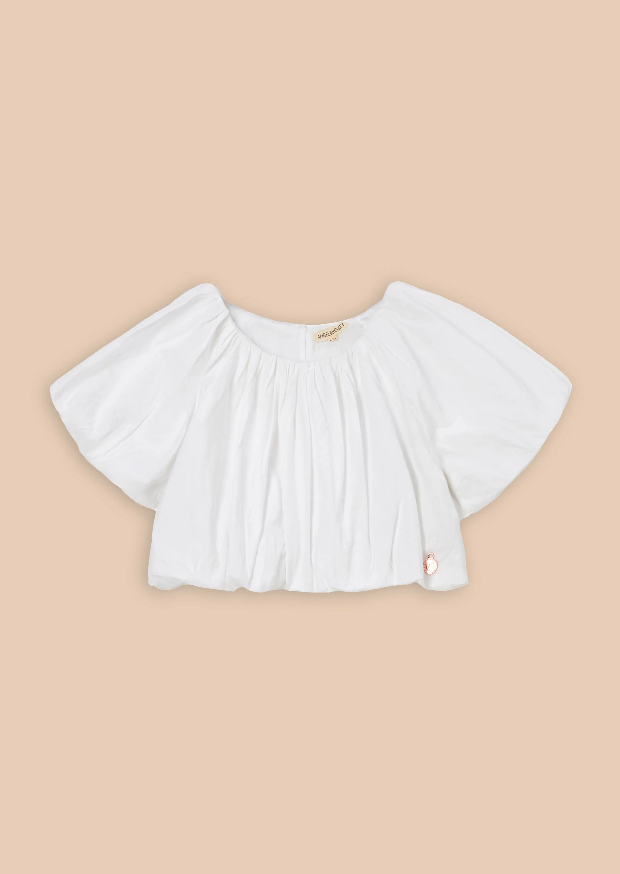 Michela Puff Sleeve Woven Top