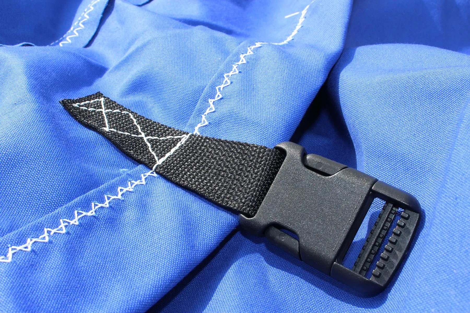 Mirror Boat Cover - Boom Up - Breathable Polycotton