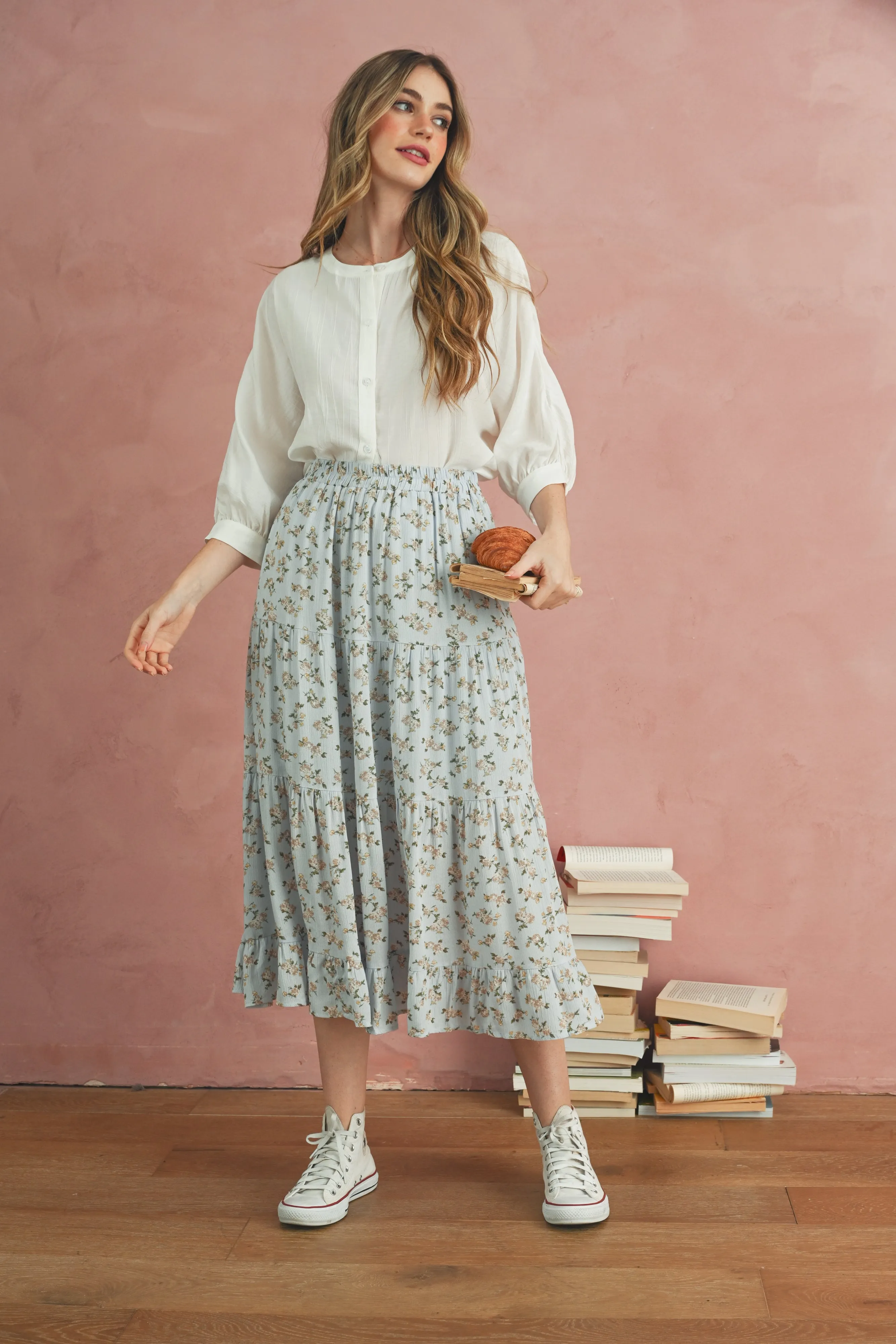 Morning Chai & Reading Skirt