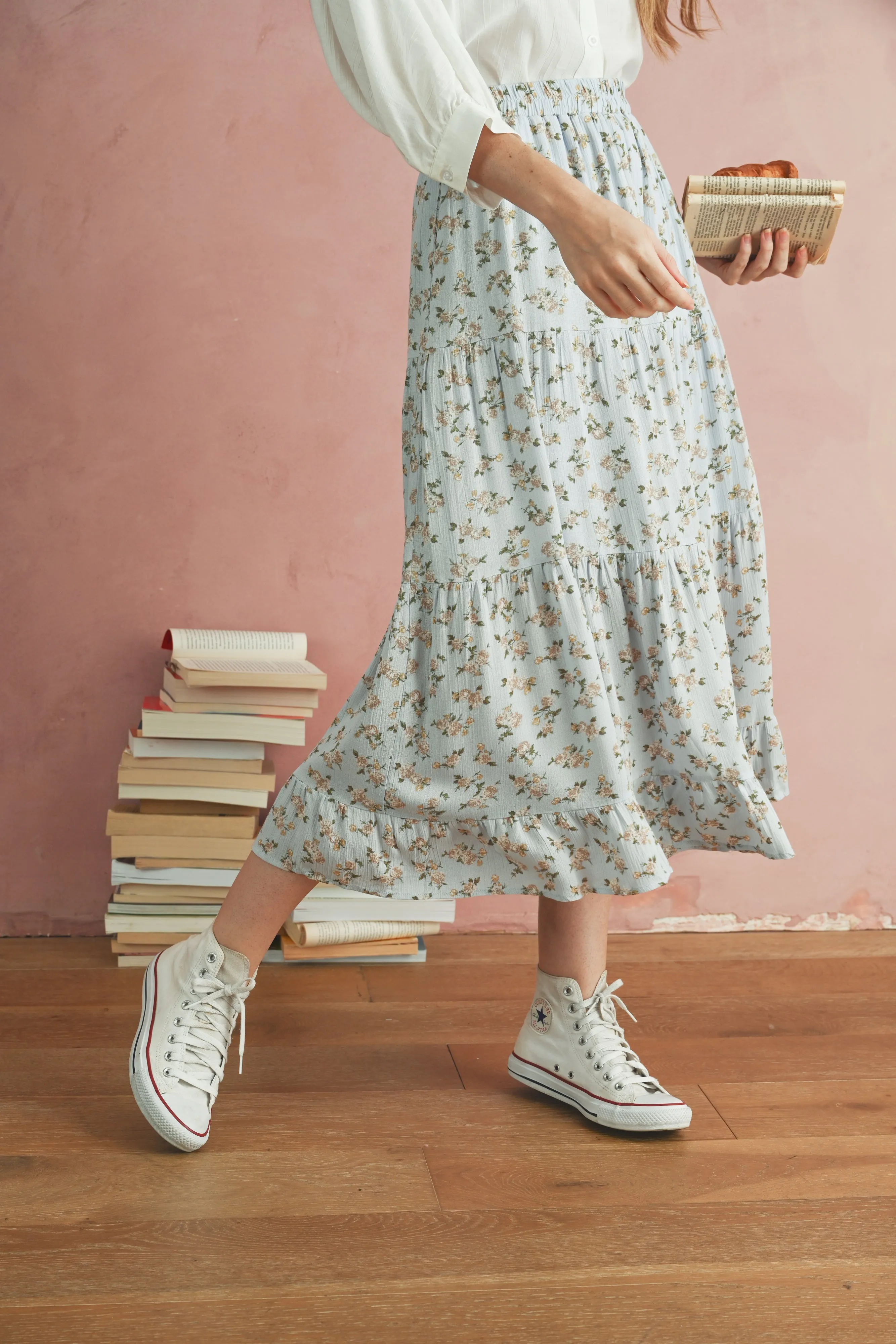 Morning Chai & Reading Skirt