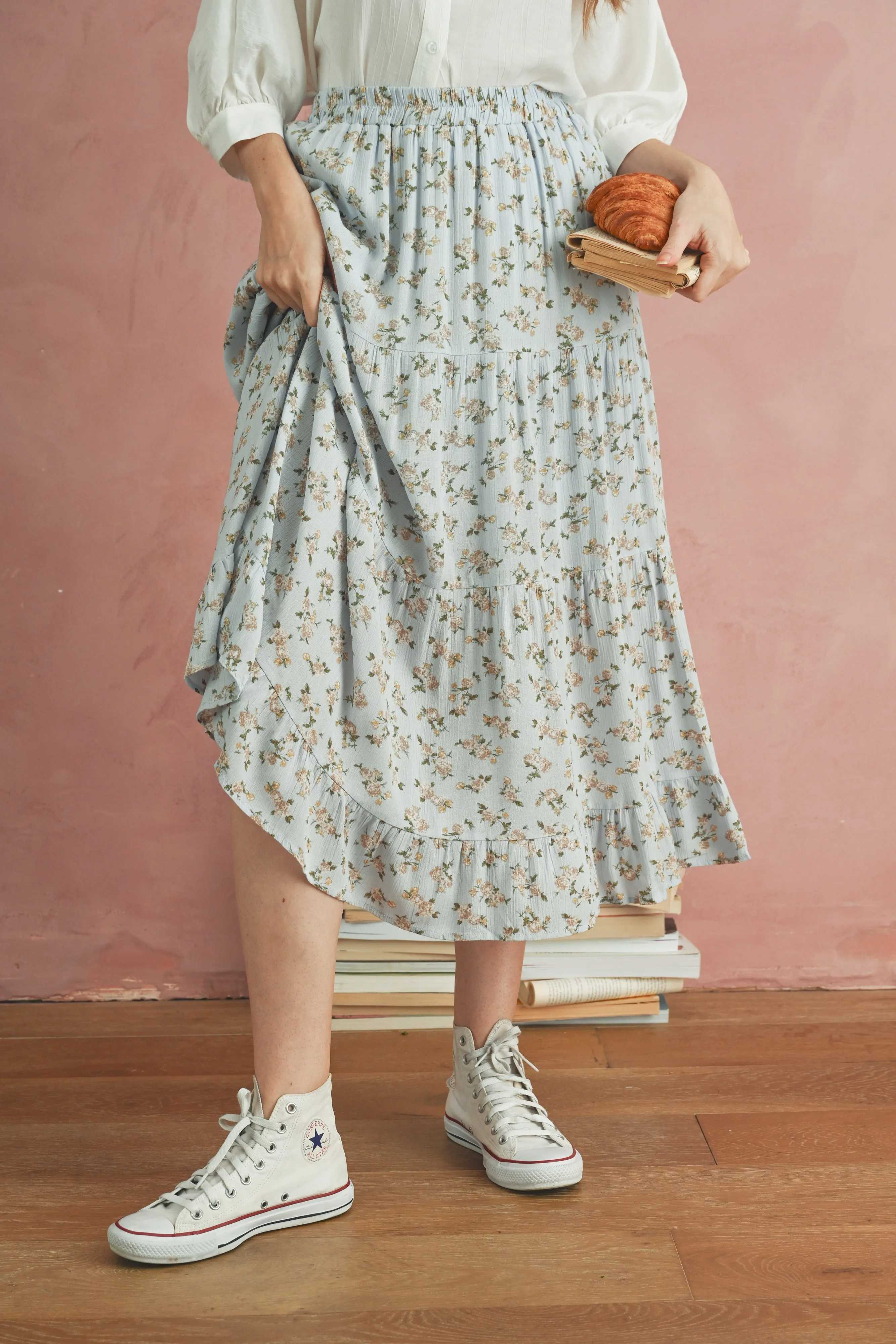 Morning Chai & Reading Skirt