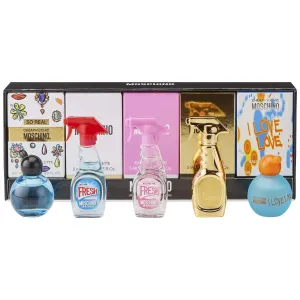 MOSCHINO MINIATURE COLLECTION 5PC MINI GIFT SET