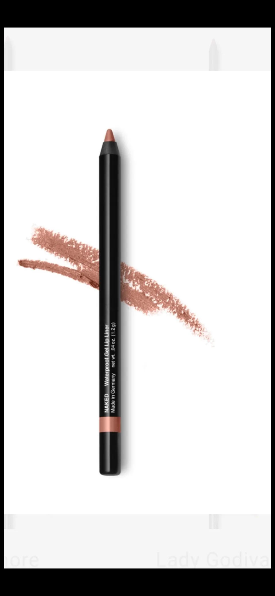 Naked Waterproof Gel Lip Liner Pencil
