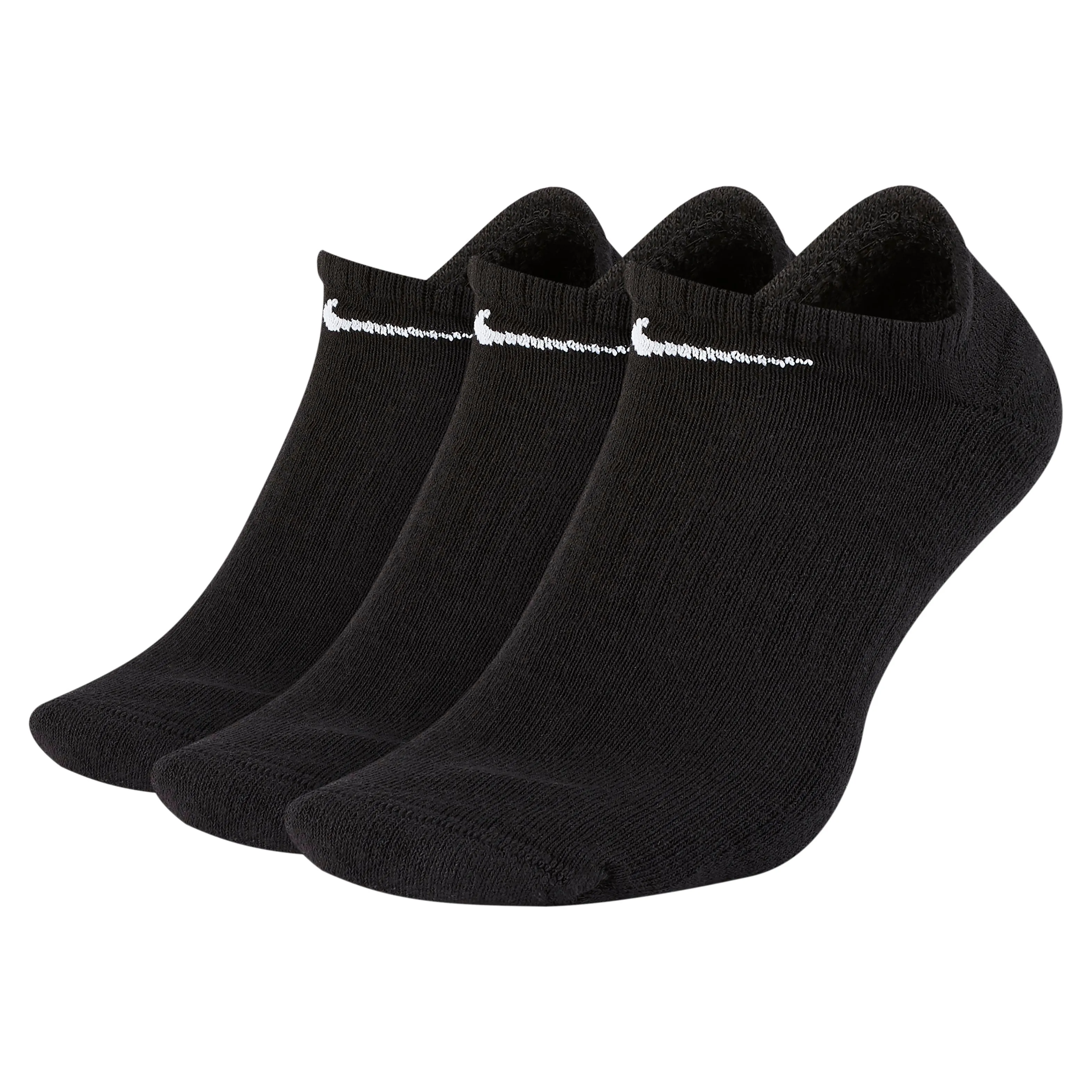 Nike Everyday Cushioned No-Show Socks - 3 Pack