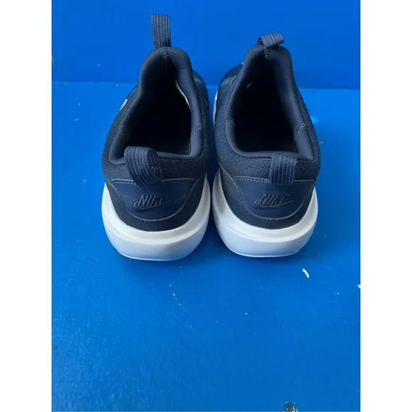 Nike Mens Navy Blue AD Comfort Running Slip On Sneakers Shoes DJ0999-400 Sz 12