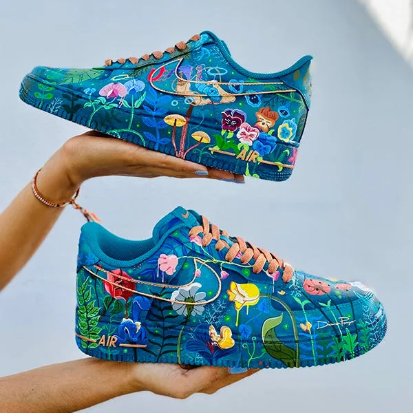 Ocean Bloom Sneakers