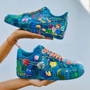 Ocean Bloom Sneakers