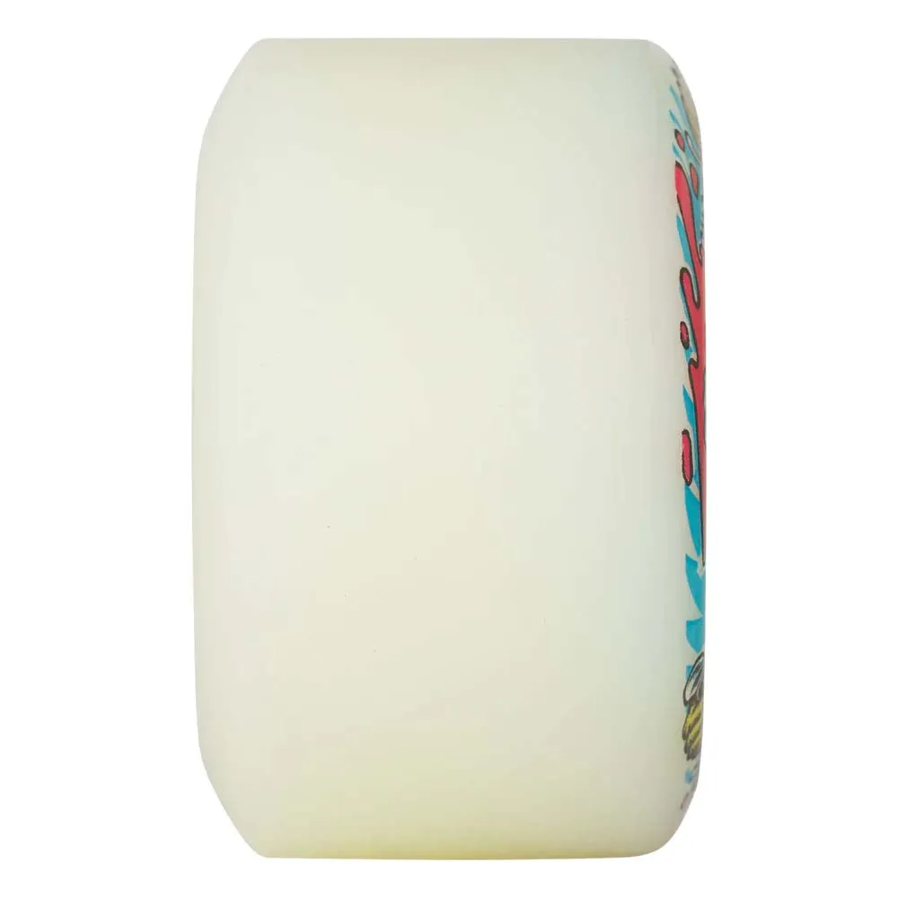 OJ - Team Rider White/Blue 61MM 95A Skateboard Wheels