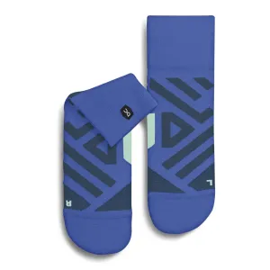 On Running Mid Sock (Womens) - Cobalt/Denim