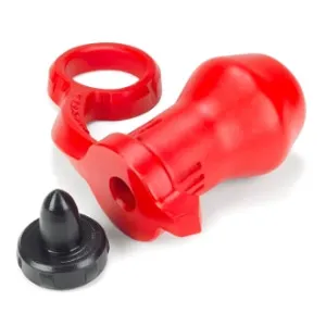 Oxballs - Blaster Asslock - Rood   Stopper - Zwart