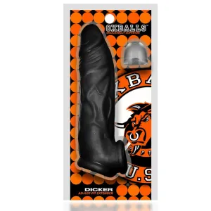 Oxballs Dicker Ultra-Slim Cocksheath - Black Ice