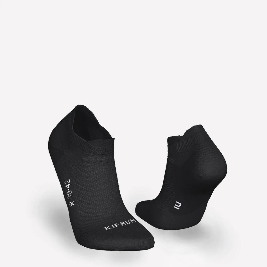 PACK OF 2 PAIRS OF RUN 500 THIN INVISIBLE RUNNING SOCKS
