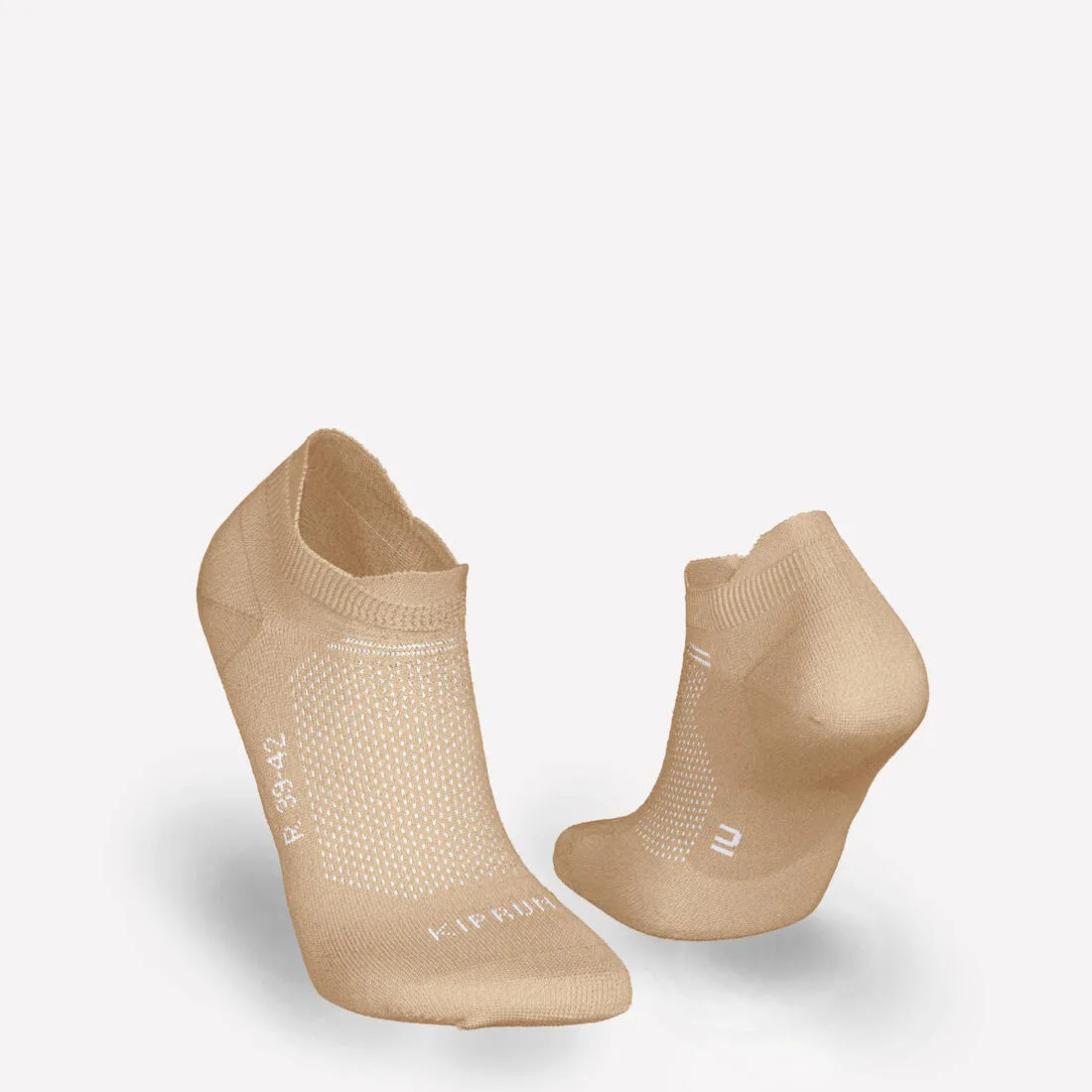 PACK OF 2 PAIRS OF RUN 500 THIN INVISIBLE RUNNING SOCKS