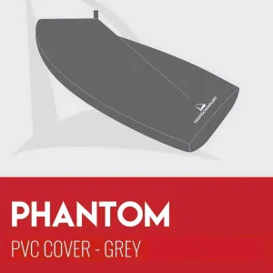 Phantom Boat Cover - Boom Up - PVC Grey
