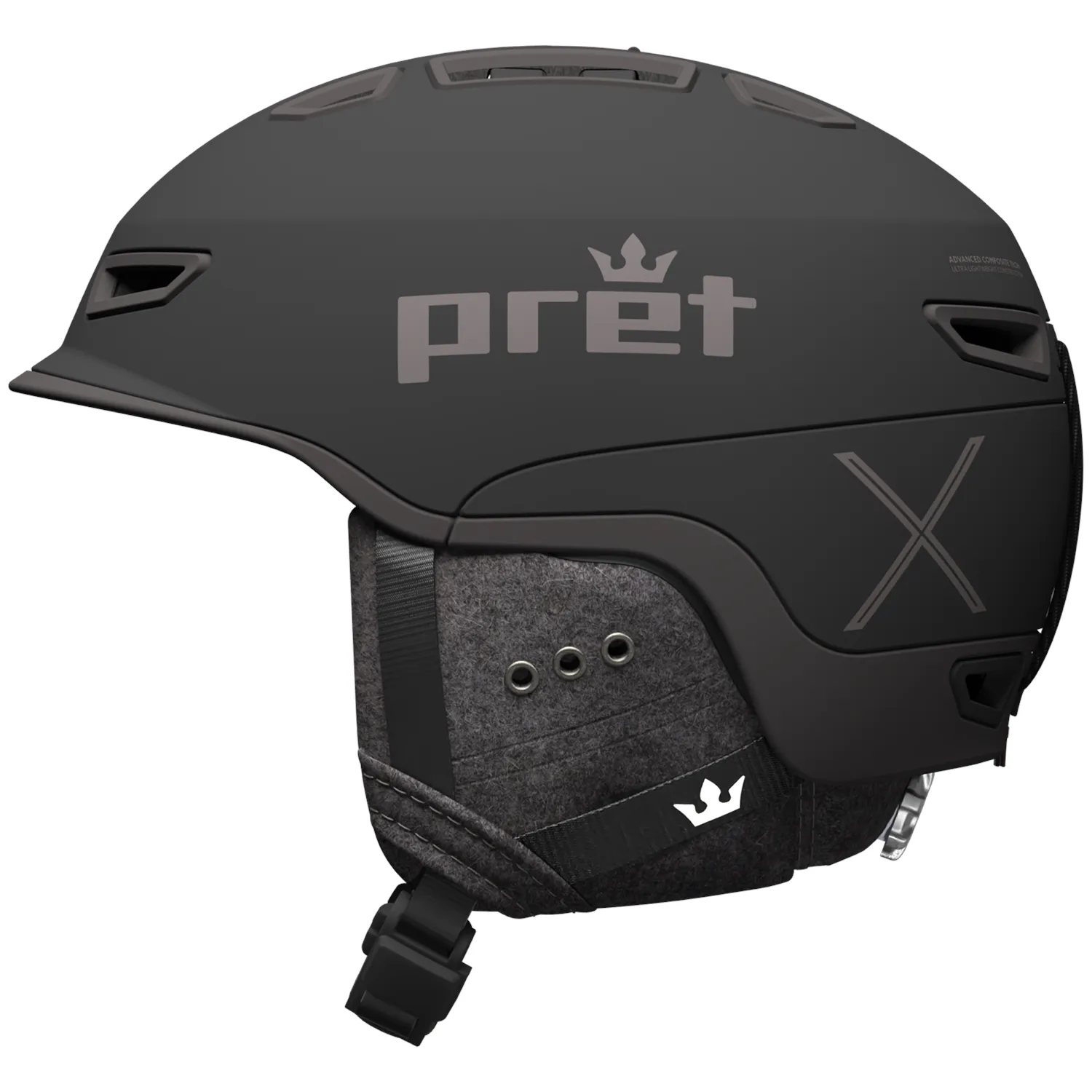 Pret Fury X MIPS Helmet 2025 Black