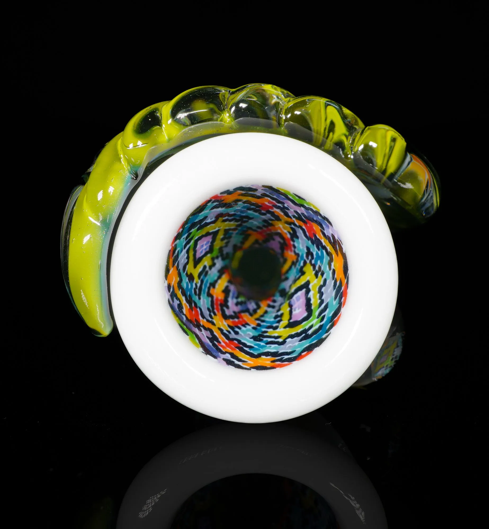 Rainbow Feather and Fillacello 14mm Slide