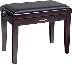 Roland RPB-220RW Piano Bench with Velour Seat, Rosewood